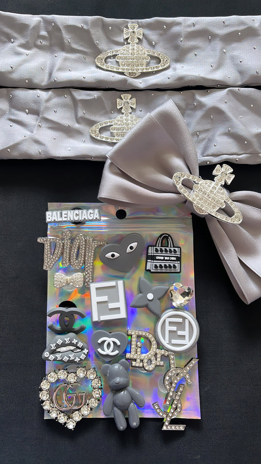 Grey complete bundle- crocs not included