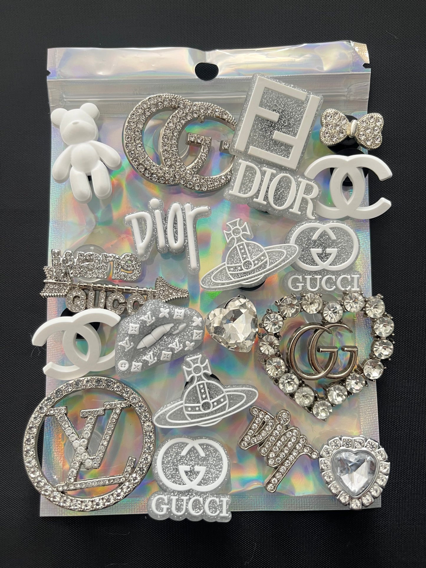 White and silver bundle