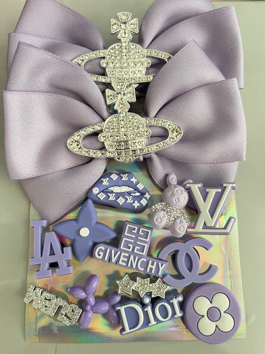 Purple bows bundle